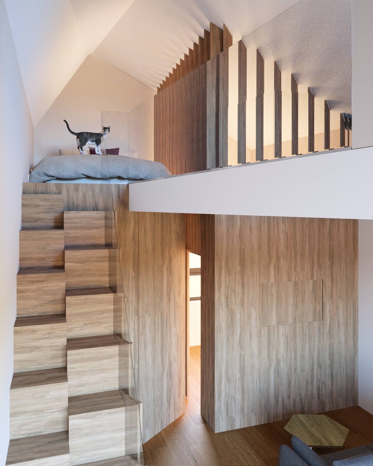 Interior mezzanino
